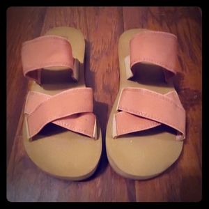 Roxy slide on sandals